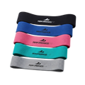 Kit 5 Faixas Elasticas Mini Band Exercicios Em Casa Extensor Academia