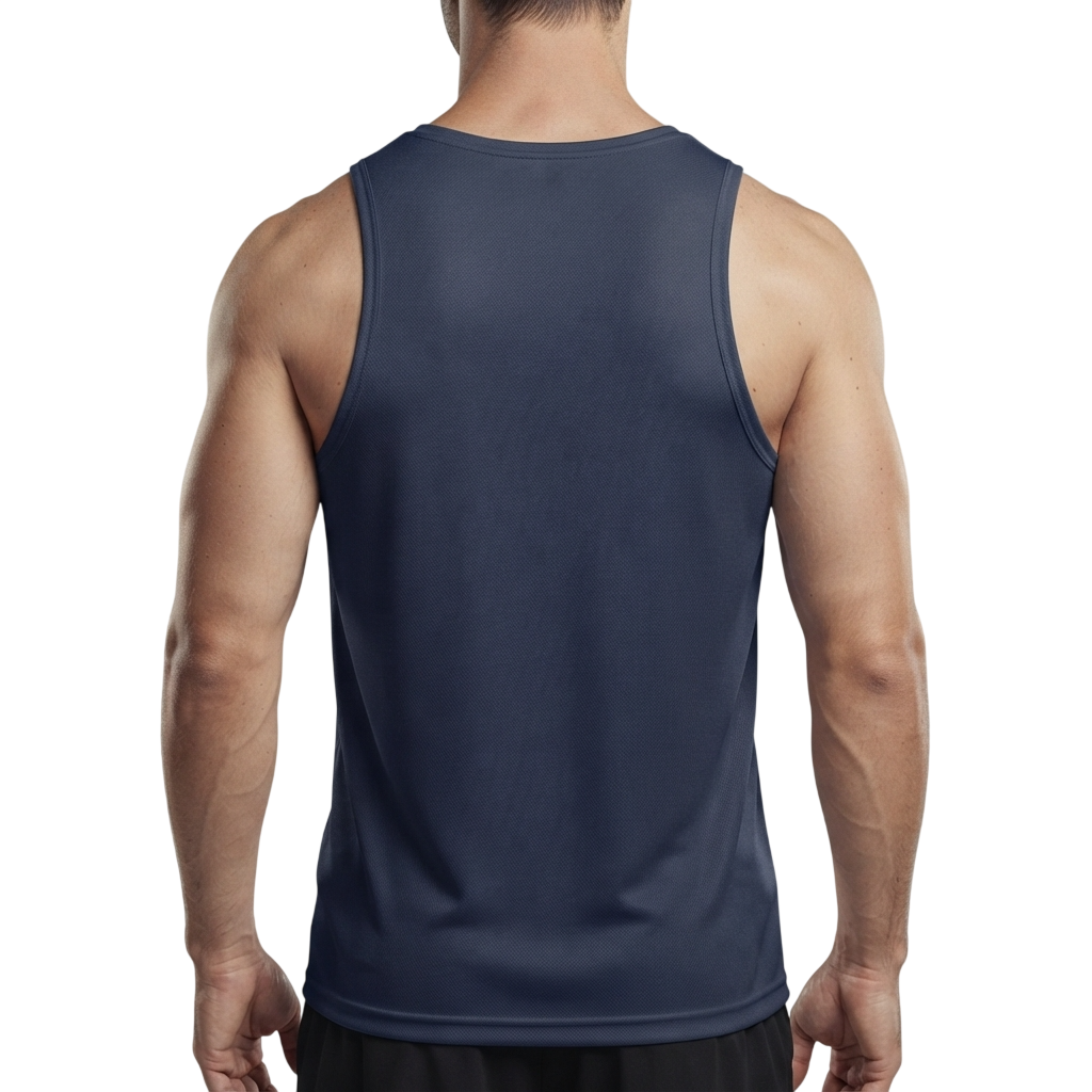 Regata Dry Fit Masculina Azul
