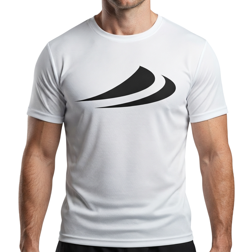 Camiseta Dry Fit Masculina Branca