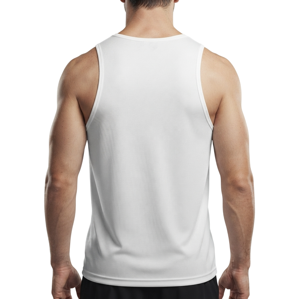 Regata Dry Fit Masculina Branca