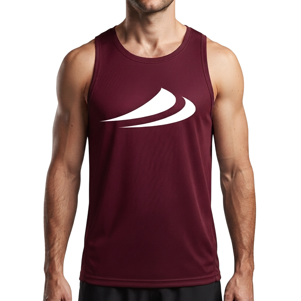 Regata Dry Fit Masculina Vermelha
