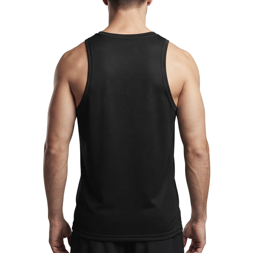 Regata Dry Fit Masculina Preta