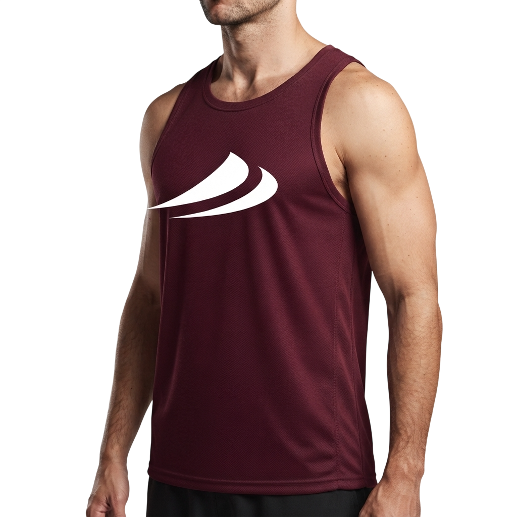 Regata Dry Fit Masculina Vermelha